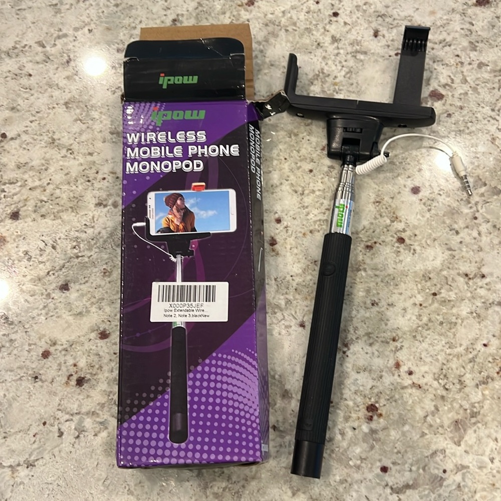 🆕IPOW WIRELESS MOBILE PHONE MONOPOD for iPhone 6 6+ 5 5S 5C 4S 4